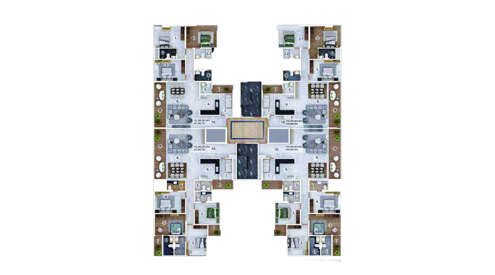 64-Hill-Typical-Floor-Plan